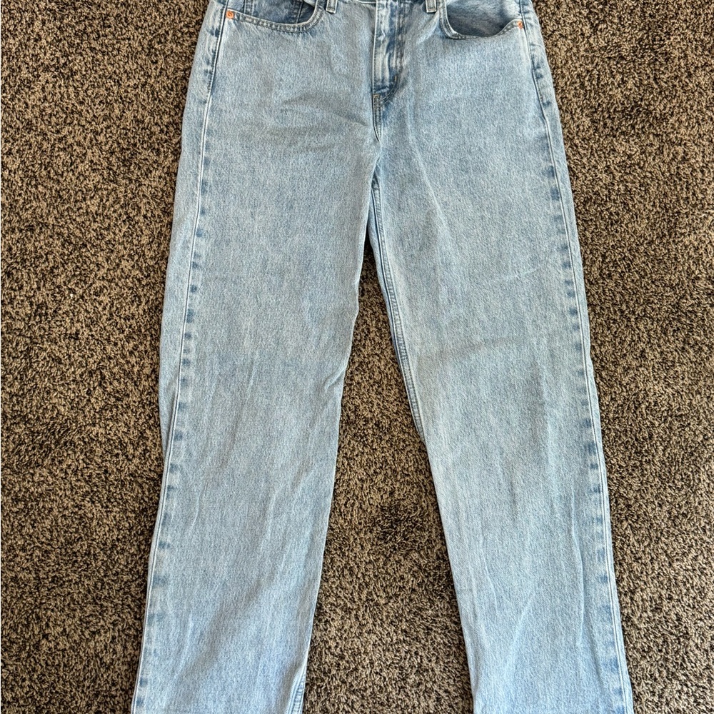 Light Wash Women's Jeans - Classic High-Rise Straight Leg